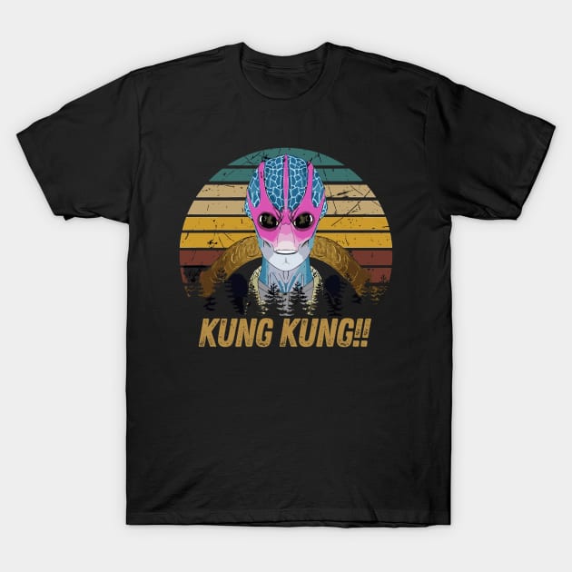 Kung Kung!! | Resident Alien T-Shirt by thestaroflove